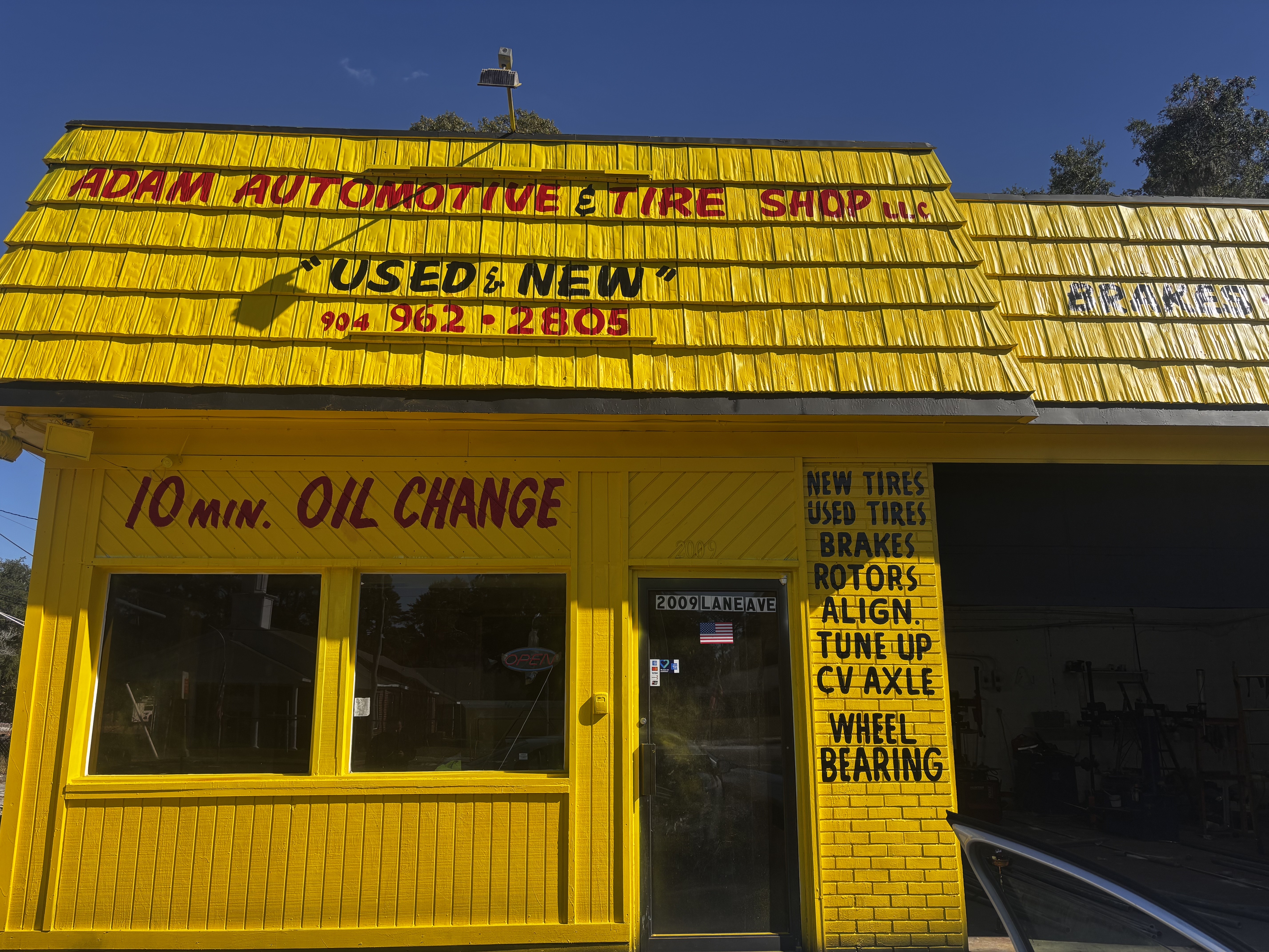 Front view of Adam Automotive